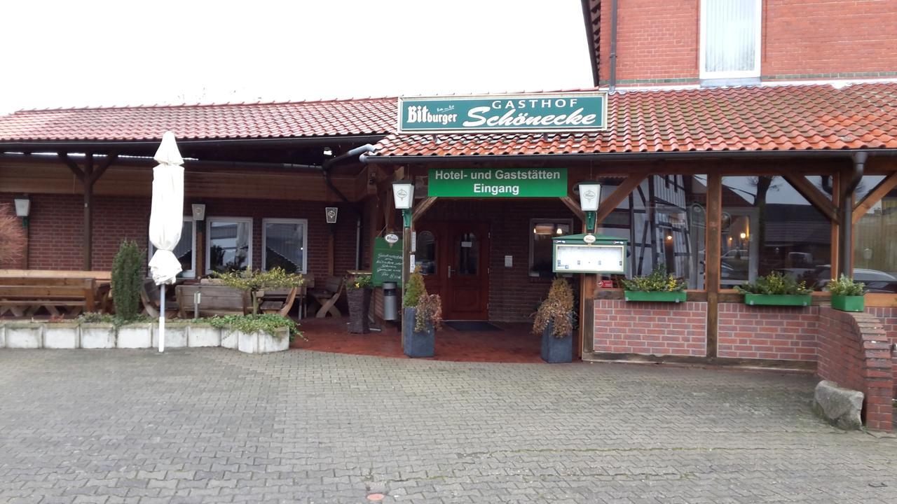 Landgasthof Schoenecke Wahrenholz Eksteriør billede